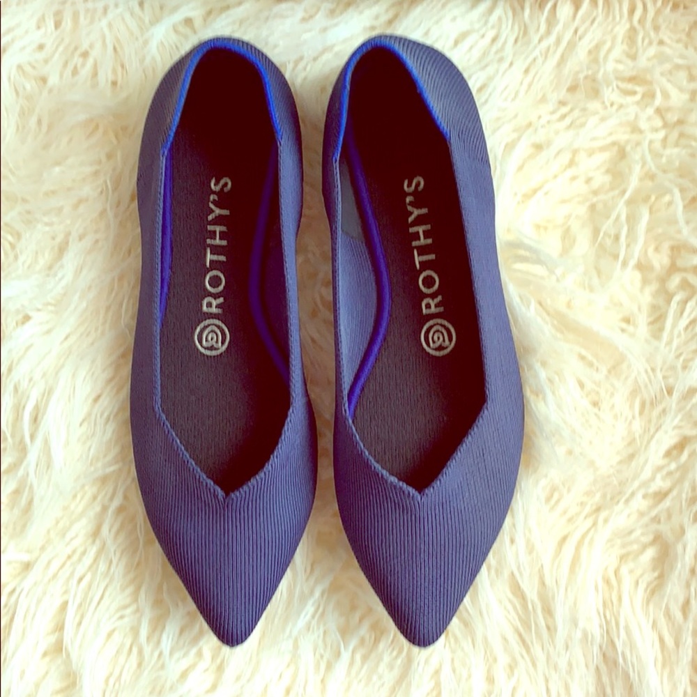 Rothy’s navy flats